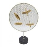 Crearthome Çember Metal Gümüş Renk Dekoratif Obje 36x25 Cm Smt-5-Pl