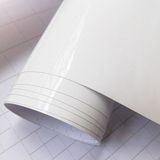Createfol Yapışkanlı Folyo Mutfak Dolap ve Mobilya Kaplama Folyosu Istedğiniz Ölçüde 122X 2 Metre - 122 x 200 cm - Parlak Beyaz