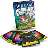 Createures SketchaMoley Silliest Family Çizim Oyunu! 1-6+ Oyuncu. 66 İstem Kartı. Vahşi Hayal Gücü İçin Yaratıcı Eğlenceli Aktivite Karma Sanat Sınıfı!