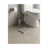 Creatick Design Dekoratif Doğal Taş Banyo Balkon Tuvalet WC Gider Kapağı Koku ve Böcek Önleyici Süzgeç Süsü Dekoratif Gider Taşı (10x10 cm)