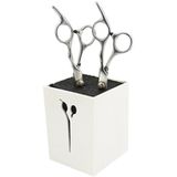 Creation Core kozmetik için Salon makas Taraklar klips Storage halter Box kuaför Organizer çatı saç tasarımcıları Beyaz