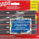 Creative Marker Akrilik Boya Kalemleri | Yuvarlak Uçlu Su Bazlı Boya Kalemi | Mürekkep Kağıda Geçirmez Ve Çoğu Yüzey Üzerine Yazar | 5 Adet