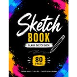 Creative Sketchbook: 80 Pages for Sketching, Drawing, Illustration & Art Practice