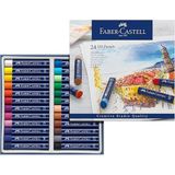 Creative Studio Yağlı Pastel Boya, 24 Renk, Parlak ve Yoğun Renkler, Yumuşak Kullanım, Asit Içermez, Renk Karıştırmaya Uygun