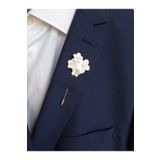 CREATİVESHOP İncili Damat Yaka İğnesi, Damat Yaka Çiçeği, Düğün Aksesuarları, Yaka İğnesi