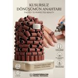 Creatividad Solutions 100 Adet 6.4mm Tırnak Zımparası Manikür Pedikür Yüzük Zımpara Seti 723051