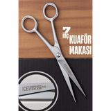 Creatividad Solutions 702 Berber Kuaför Makası Saç Kesim Makası Bıyık Sakal Makası Kuaför ekipmanları