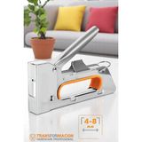 Creatividad Solutions 721758 El Çakma Zımba Makinesi Mobilya Zımba Tabancası Ergonomik Tasarım ve Paslanmaz Çelik