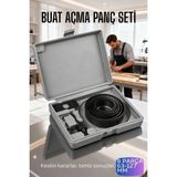 Creatividad Solutions 8 Parça Profesyonel Panç Buat Açma Seti - Ahşap ve Alçıpan Delme Testere Seti (63-127 Mm) 722607