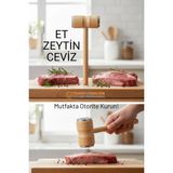 Creatividad Solutions Ahşap Saplı Profesyonel Et Dövücü, Zeytin ve Ceviz Kırıcı Çekiç 722660