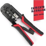 Creatividad Solutions Cat5 Cat6 Rj-11 Rj-45 Kablo Sıkma ve Soyma Pensesi 715291