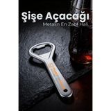 Creatividad Solutions Ergonomik Metal Şişe Açacağı - Gazoz, Kola, Bira Kapağı Açıcı 722620