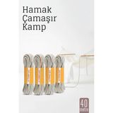 Creatividad Solutions Hamak Ipi - Çok Amaçlı Kalın Ip - Çamaşır Ipi 40 Metre 718591