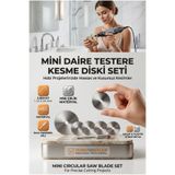 Creatividad Solutions Hobi Makine Uyumlu Hss Mini Testere Disk Seti 6 Parça - Ahşap Metal Kesici Gravür Ucu 723176