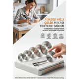 Creatividad Solutions Hss Mini Daire Testere Seti 6+1 Mini Makine Uyumlu Metal Ahşap Plastik Kesici Disk 723179