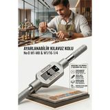 Creatividad Solutions Kılavuz Kolu M1-M8 Ayarlı Vida Diş Açma Aparatı No:0 723240 - B