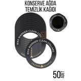 Creatividad Solutions Konserve Ağda Koruyucu Karton Temizlik Kağıdı 50 Adet