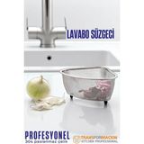 Creatividad Solutions Lavabo Süzgeci -Lavabo Çöplüğü - Lavabo Içi Çöp Süzgeci 304 Paslanmaz Çelik 721845