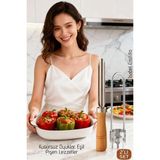 Creatividad Solutions Paslanmaz Çelik 2’li Profesyonel Kabak ve Dolma Biber Oyacak Seti - Gurme Tasarım 722616