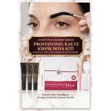Creatividad Solutions Pratik Kaş Kınası - 60 Gün - 10 Dakikada Dövme Etkili Su Geçirmez Kaş & Kirpik Boyası 722963