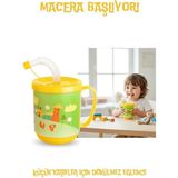 Creatividad Solutions Premium Pipetli Alıştırma Bardağı 350 ml Çocuklar İçin Ergonomik Tasarım 722651