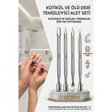 Creatividad Solutions Profesyonel Çelik Kronk Seti Tırnak Temizleyici Et Itici ve Temizleyici 723170