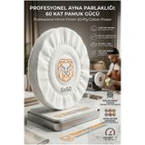 Creatividad Solutions Yumuşak Polisaj Keçesi 6x60 60 Katlı 150mm - Pamuk Bez Disk Ayna Parlaklığı Metal Parlatma Keçesi 723109