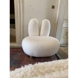 Creatizm Home Bunny Tekli Koltuk - Beyaz