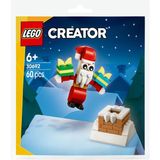 Creator Noel Baba ile Baca Eğlencesi 30692 - 6 Yaş ve Üzeri Erkek ve Kız Çocuklar Için Hayal Gücünü Geliştiren Oyuncak Yapım Seti, Yeni Yıl Temalı Doğum Günü Hediye Fikri (60 Parça)