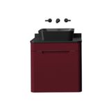 Creavit 60 cm Berry Kapaklı Colorit Lavabo Dolabı