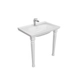 Creavit AN081 Antik Etajerli Lavabo 80 cm Antik Konsol Ayak Seti