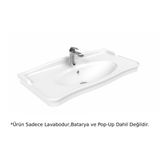 Creavit AN100 100 cm Antik Etajerli Lavabo