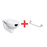 Creavit BD320 Bedensel Engelli Asma Klozet ve Kapak+Tutamak
