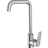 Creavit Bevel Krom Mutfak Armatürü Tezgah Montajı İçin Modern Tasarım ve Dayanıklı Yapı