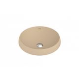 Creavit Cappucino DE045-00CM00E-0000 Deep 45 cm Set Üstü Tezgah Üstü Yuvarlak Lavabo