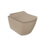 Creavit Cappucino EG321-11CM00E-0000 Elegant Rim-Off Kanalsız Asma Klozet