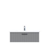 Creavit D10 Next Tezgah Altı 1 Çekmeceli 100 cm Gri Lake Lavabo Dolabı