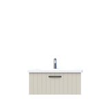 Creavit D10 Next Tezgah Altı 1 Çekmeceli 80 cm Dafne Lake Lavabo Dolabı