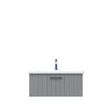 Creavit D10 Next Tezgah Altı 1 Çekmeceli 80 cm Gri Lake Lavabo Dolabı