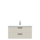 Creavit D10 Next Tezgah Altı 2 Çekmeceli 100 cm Dafne Lake Lavabo Dolabı