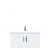 Creavit D10 Next Tezgah Altı Kapaklı 100 cm Beyaz Lake Lavabo Dolabı