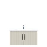 Creavit D10 Next Tezgah Altı Kapaklı 100 cm Dafne Lake Lavabo Dolabı
