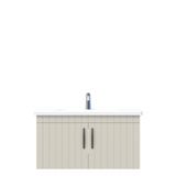 Creavit D10 Next Tezgah Altı Kapaklı 100 cm Dafne Lake Lavabo Dolabı