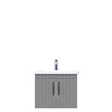 Creavit D10 Next Tezgah Altı Kapaklı 65 cm Gri Lake Lavabo Dolabı