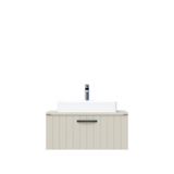 Creavit D10 Next Tezgah Üstü 1 Çekmeceli 80 cm Dafne Lake Lavabo Dolabı