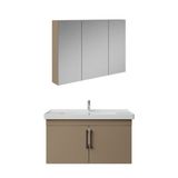 Creavit D20 Kapaklı Lavabo Dolabı Dolaplı Ayna Takımı Dafne 100 cm