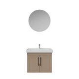 Creavit D20 Lake 100 cm Desenli Dafne Aynalı Çekmeceli Banyo Dolabı