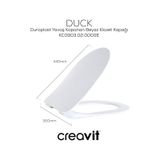 Creavit Duck Duroplast Yavaş Kapanan Klozet Kapağı KC0903.02.0000E
