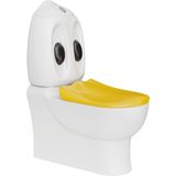 Creavit Ducky Duvara Dayalı Çocuk Klozet Takımı - Beyaz