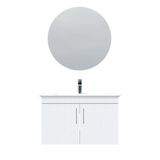 Creavit E10 Lake Kapaklı Erine Lavabolu Banyo Takımı 85 cm